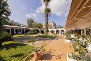 Vonkajšia záhrada v ubytovaní Hotel Terme Principe