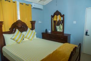 PARADISE VILLa SLEEP 6 PRIVATE POOL客房内的一张或多张床位