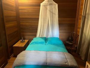 Postel nebo postele na pokoji v ubytování Espace Détente des Calumets