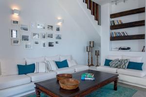 Posezení v ubytování Casa di Luna House Main