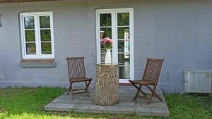 Zahrada ubytování Pappelhof - Doppelhaushälfte mit Garten in Grömitz