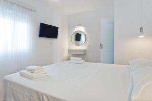 Postel nebo postele na pokoji v ubytování Helios Apartment 2