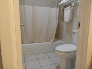 Koupelna v ubytování Executive Inn Pearsall