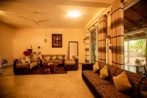 Posezení v ubytování Evergreen Hotel Dambulla