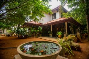 Zahrada ubytování Evergreen Hotel Dambulla