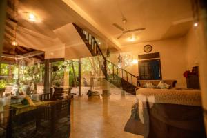 Posezení v ubytování Evergreen Hotel Dambulla