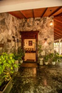 Zahrada ubytování Evergreen Hotel Dambulla