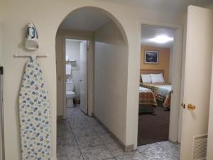 Koupelna v ubytování Executive Inn Pearsall