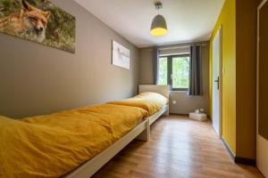 Krevet ili kreveti u jedinici u okviru objekta Gîte Castor