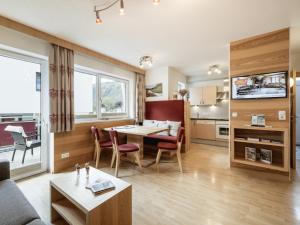 Kuchyň nebo kuchyňský kout v ubytování Alpenapartments