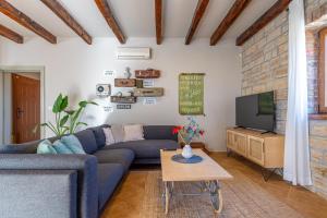 TV a/nebo společenská místnost v ubytování Paradise Villas Istria
