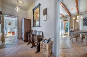 Posezení v ubytování Paradise Villas Istria
