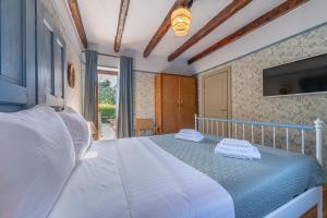 Postel nebo postele na pokoji v ubytování Paradise Villas Istria