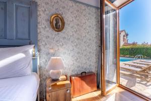Bazén v ubytování Paradise Villas Istria nebo v jeho okolí