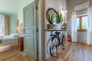 Postel nebo postele na pokoji v ubytování Paradise Villas Istria