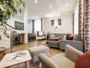Posezení v ubytování Alpenapartments