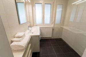 Koupelna v ubytování Casa Rust