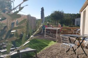 Zahrada ubytování Gîte L’escale provençale