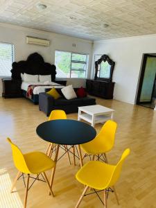 Χώρος καθιστικού στο African Haven Guest House