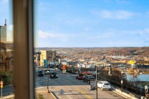 Ein allgemeiner Blick auf Pittsburgh oder ein Stadtblick von der Ferienwohnung aus
