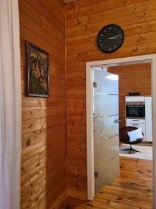Η κουζίνα ή μικρή κουζίνα στο Ferienwohnung besonderer Art