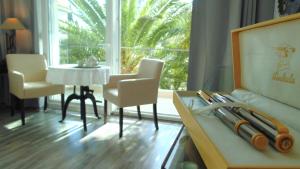 Posezení v ubytování Refresh Boutique Apartments