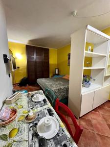 Kuchyň nebo kuchyňský kout v ubytování b&b i Bastioni