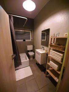 Koupelna v ubytování apartma Vila TARA