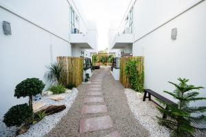 Zahrada ubytování Yunoya Riverside Villa