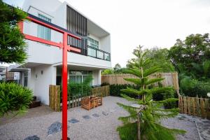 Zahrada ubytování Yunoya Riverside Villa