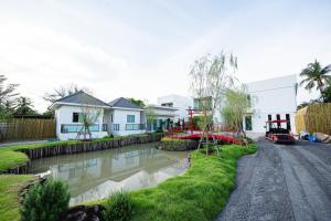 Zahrada ubytování Yunoya Riverside Villa