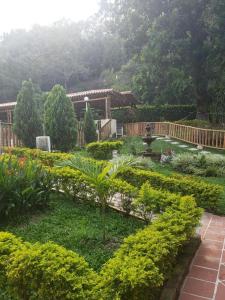 Сад в Hotel Finca Villa Nathaly