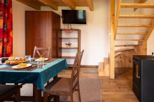 Dining area in the homestay