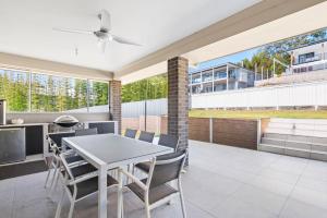 Balkón nebo terasa v ubytování Giuseppina 3 Ebb Tide Way Corlette