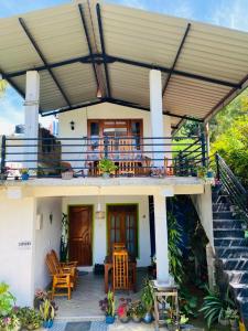 Balkón nebo terasa v ubytování Mellow Homestay