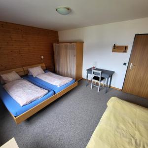 Postel nebo postele na pokoji v ubytování Fortuna