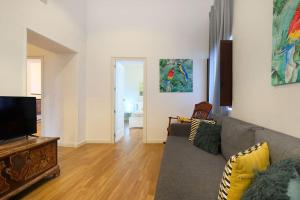 TV a/nebo společenská místnost v ubytování Posada de la Judería II