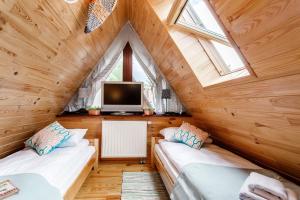 Posteľ alebo postele v izbe v ubytovaní Rent like home - Bulwary II