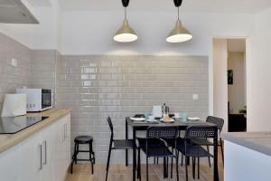 Kuchyň nebo kuchyňský kout v ubytování Posada de la Judería III