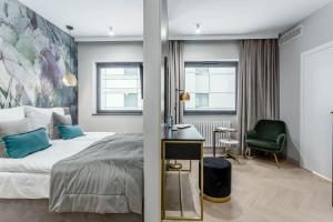 Posteľ alebo postele v izbe v ubytovaní Apartamenty DEO PLAZA by Rent like home