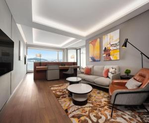 Istumisnurk majutusasutuses Andaz Macau, By Hyatt