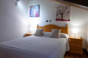 A bed or beds in a room at Posada La Olma