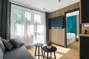 Posteľ alebo postele v izbe v ubytovaní Rent like home - Piaseckiego 24