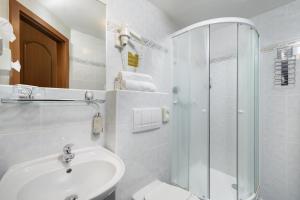 Ein Badezimmer in der Unterkunft Hotel Zátiší