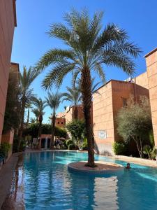 Piscina de la sau aproape de Riad Anir