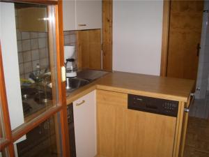 Kuchyňa alebo kuchynka v ubytovaní Appartements Huber