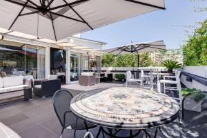 Balkón nebo terasa v ubytování Best Western Cinemusic Hotel