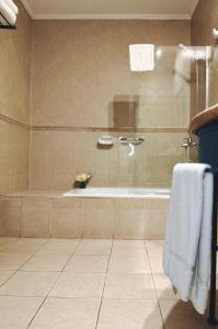 Um banheiro em Argentino Hotel