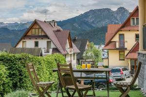 Výhľad na hory alebo výhľad na hory priamo z apartmánu
