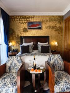 Posezení v ubytování Hôtel particulier Le DOGE - Relais & Châteaux